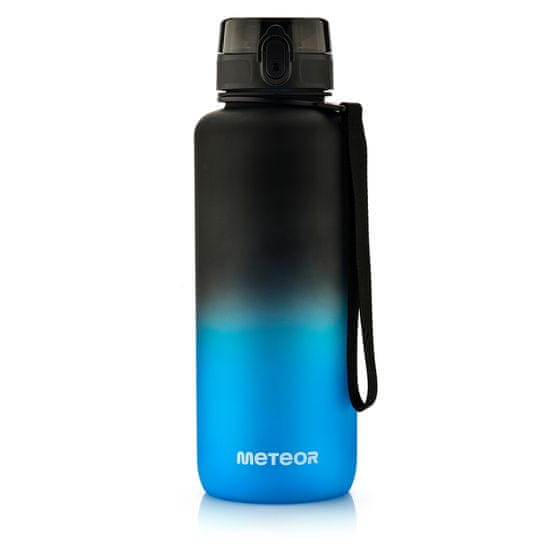 MTR Tritanová športová fľaša 1500 ml, čierno-modrá D-097-CM