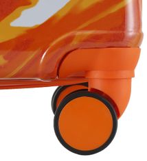 SEMI LINE Stredný kufor T5655 White/Orange