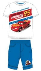 Disney 2-dielna súprava - tričko a šortky veľkosť 116 - Cars/biela