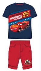 Disney 2-dielna súprava - tričko a šortky veľkosť 98 - Cars/modrá