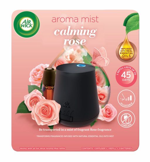 Air wick aróma difuzér + náplň - zvodná vôňa ruže