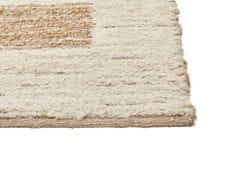 Beliani Jutový koberec 300 x 400 cm béžový ZIARAT