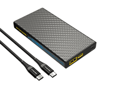Nitecore SUMMIT powerbank 10.000 mAh, funkcia vyhrievania, USB-C/USB-A, kábel USB-C/USB-C