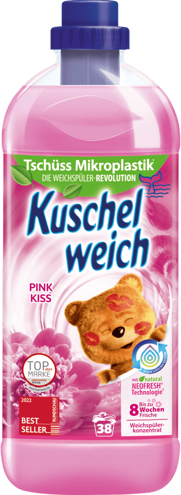 Kuschelweich PINK KISS aviváž 38 praní 1l | DE