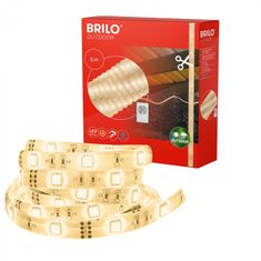 BRILONER BRILONER LED pásik, 500 cm, diaľkový ovládač, 15W, 240lm BRILO 2317150