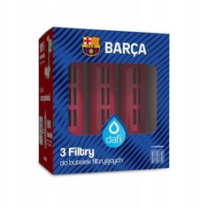 DAFI FC Barcelona sada vodných filtrov 3 kusy