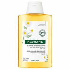 Klorane Šampón pre blond vlasy Heřmánek (Brightening Blond Hair Shampoo) (Objem 200 ml)