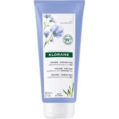 Klorane Kondicionér pre jemné vlasy s organickým ľanom ( Volume Conditioner) (Objem 200 ml)