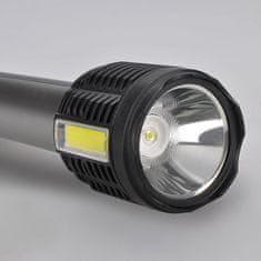 Solight Solight LED ručné nabíjacie svietidlo, 150 plus 150lm, Li-Ion, USB WN42