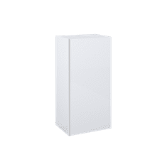 Elita Look, závesná bočná skrinka 40x31,6x80 cm 1D, biela matná, ELT-167614