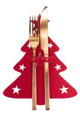 Tutumi Vianočný obal na príbor TRE 6 ks červený