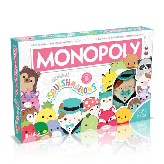 Winning Moves Monopoly Squishmallows CZ/SK