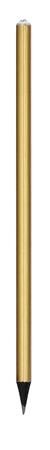 ART CRYSTELLA Ceruzka zdobená bielym kryštálom SWAROVSKI, zlatá, 14 cm, 1805XCM203