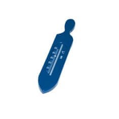 STREFA Kúpeľňový teplomer modrý plast 19cm 