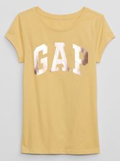 Gap Detské tričko s metalickým logom L