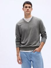 Gap Pletený sveter s výstrihom V XXL