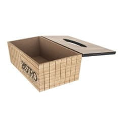 Orion Box drevo na papierové vreckovky Bistro