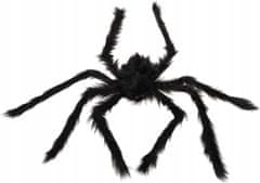 Korbi Veľký umelý pavúk, chlpatý vtáčik, halloweenska dekorácia, 30 cm