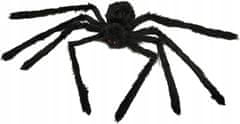 Korbi Veľký umelý pavúk, chlpatý vtáčik, halloweenska dekorácia, 30 cm