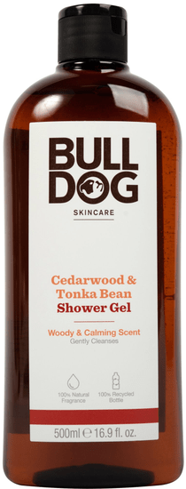 Bulldog Cedarwood & Tonka Bean Shower Gél 500 ml