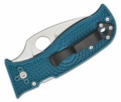 Spyderco C69PBL3K390 Lil' Temperance 3 vreckový nôž 7,4 cm, modrá, FRN