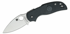 Spyderco C123PBK Sage 5 Lightweight vreckový nôž 7,6 cm, čierna, FRN