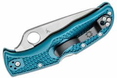Spyderco C243FPK390 Endela Lightweight Blue vreckový nôž 8,7 cm, modrá, FRN