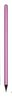 Ceruzka zdobená ružovým kryštálom SWAROVSKI, metalická ružová, 14 cm, 1805XCM510