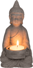 Gifty City Stojan na sviečku 8 x 15,5 cm, Buddha