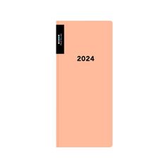 Diár PVC mesačný 2024 PASTELINI - marhuľová