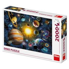 Dino Toys puzzle Slnečná sústava 2000 dielikov