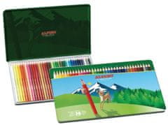 Alpino Kovová krabička 36 farebných ceruziek