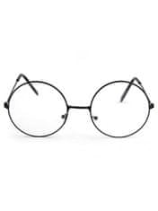 VeyRey slnečné okuliare číre Lennon Batten čierna