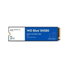WD BLUE SSD NVMe 2TB PCIe SN580, Gen4, (R:4150, W:4150MB/s)