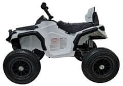 Lean-toys Nabíjacie nafukovacie kolesá Quad BDM0906 White
