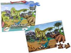 Lean-toys Detské puzzle Puzzle Dinosaury 48 Elem