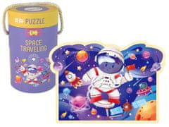 Lean-toys Puzzle v tube Cosmos 28 dielikov
