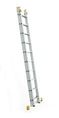 ALVE Hliníkový rebrík dvojdielny univerzálny 8514 PROFI PLUS