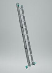 ALVE Hliníkový rebrík dvojdielny univerzálny 7514 PROFI