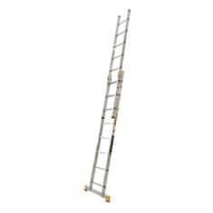 ALVE Rebrík dvojdielny výsuvný 8208 PROFI PLUS