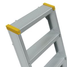 ALVE Hliníkový rebrík stupnicový 9906 PROFI PLUS