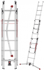 ALVE Rebrík viacúčelový trojdielny S100 ProfiLOT 9306-507