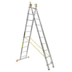 ALVE Hliníkový rebrík dvojdielny univerzálny 8510 PROFI PLUS