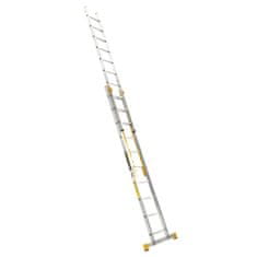 ALVE Hliníkový rebrík dvojdielny univerzálny 8510 PROFI PLUS