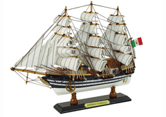 Lean-toys Zberateľský model lode Amerigo Vespucci