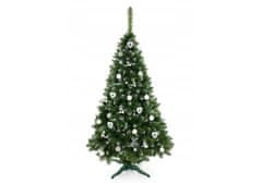 Mamido Umelý vianočný stromček borovica so snehom 150 cm