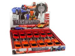 Lean-toys 2v1 Auto Robot Transformers Červená oranžová sada