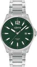 LAVVU Pánske hodinky so zafírovým sklom NORDKAPP Green