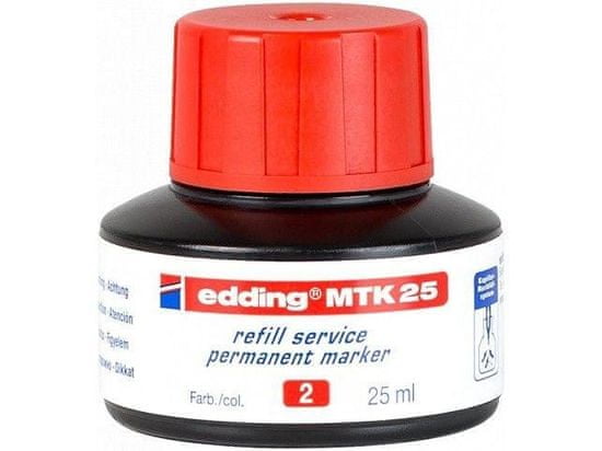 Edding Atrament MTK 25ml - červený