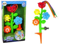 Lean-toys Detská záhradná fontána Víriace kvety Letný postrekovač
